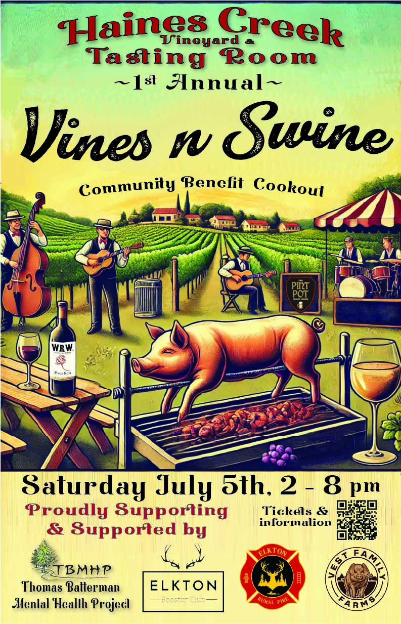 Vines n Swine poster